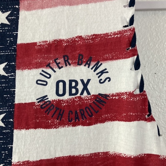 U.S Vintage Tops Us Vintage Brand Usa Stars Stripes Outer Banks Obx